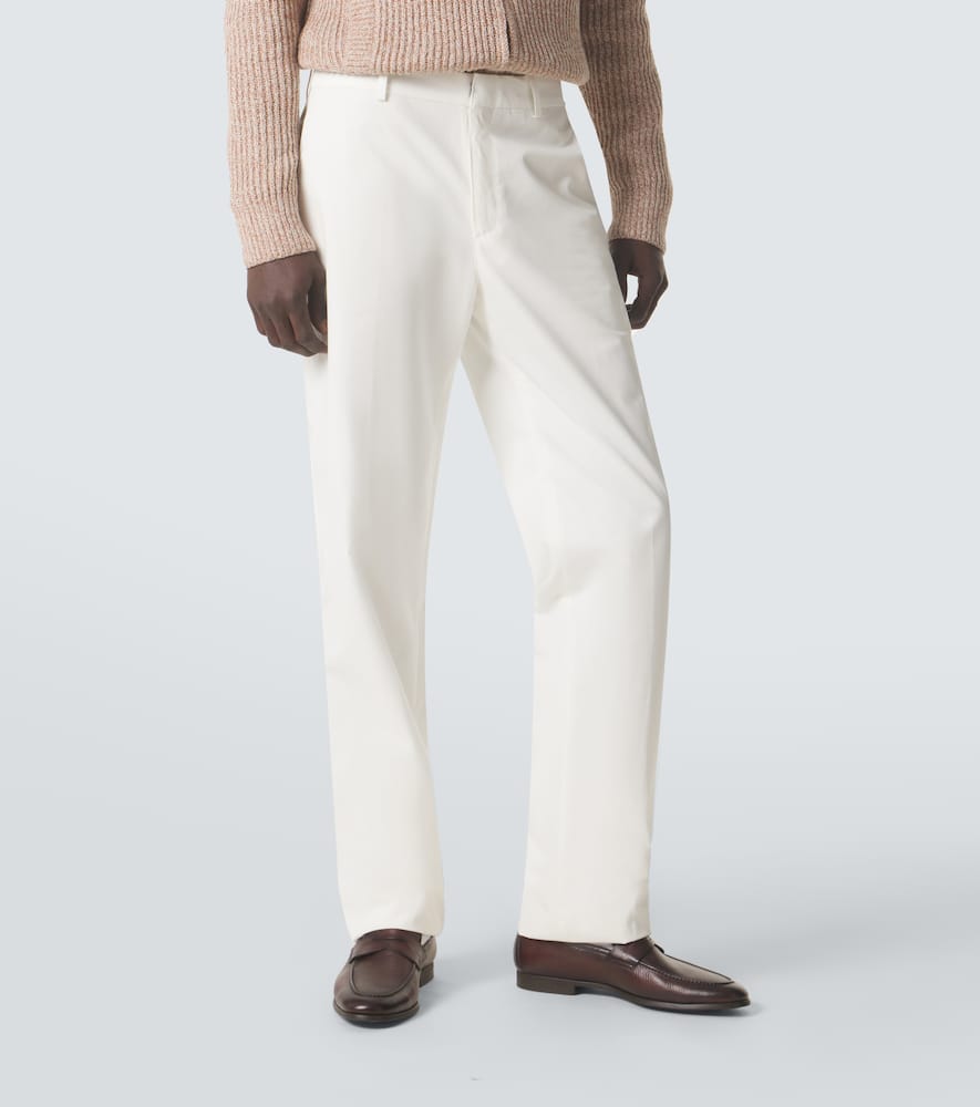 Cotton chinos