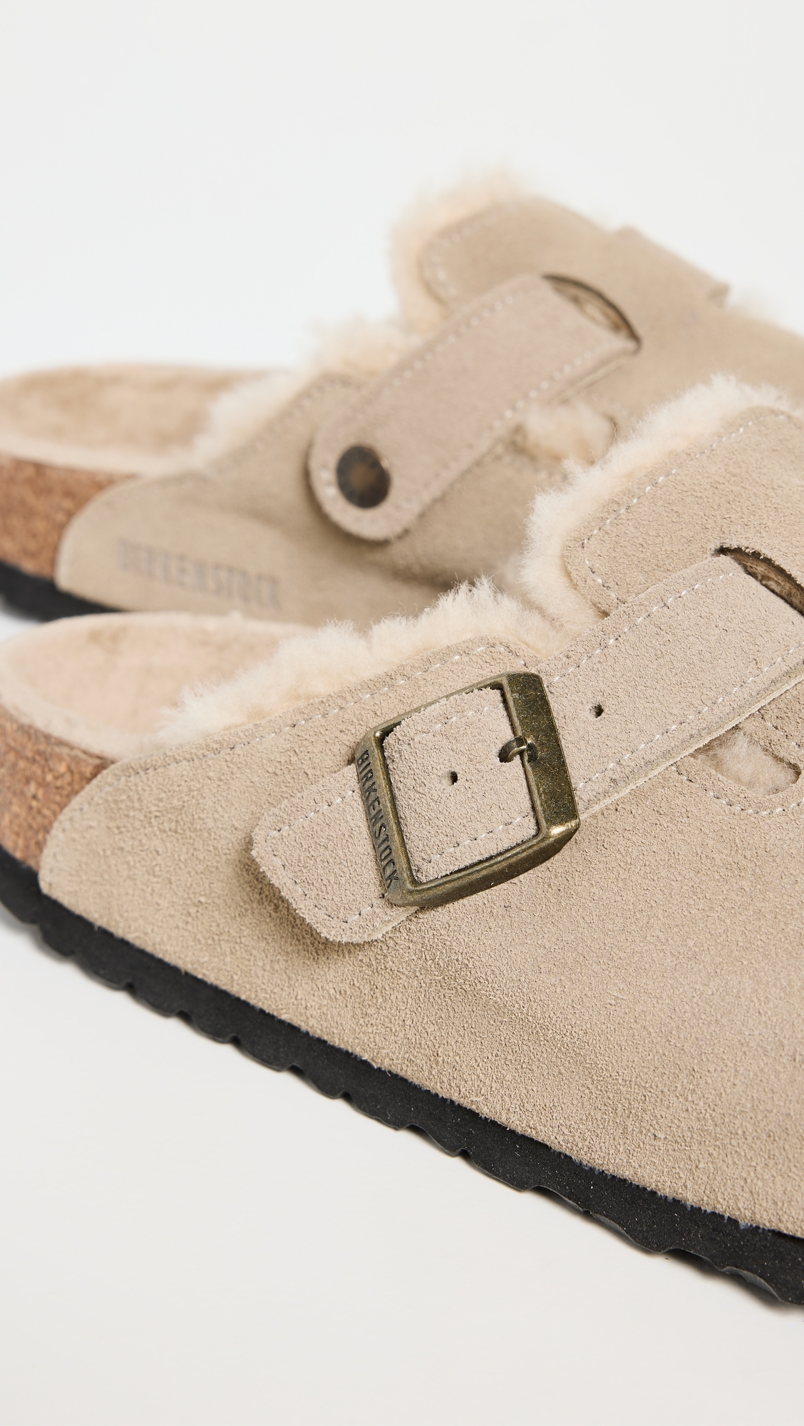 Boston Soft Footbed Clogs Taupe