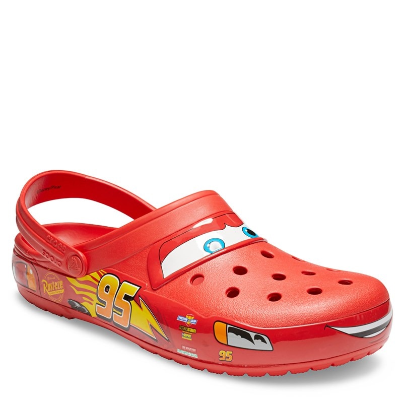 Crocs Unisex Disney and Pixar Cars Lightning McQueen Adult Clog