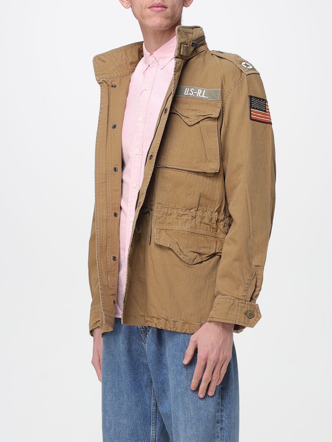Jacket Men color Beige