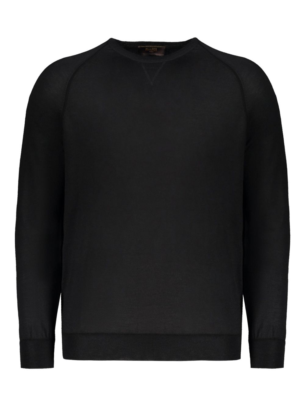 Moorer long-sleeve jumper - Black