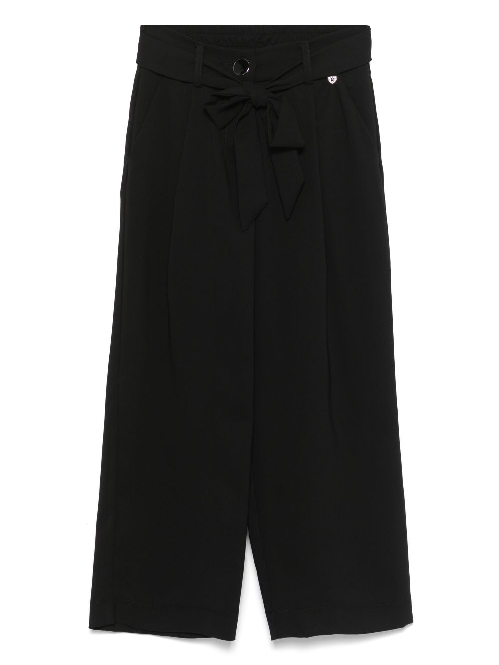 Belted trousers - White