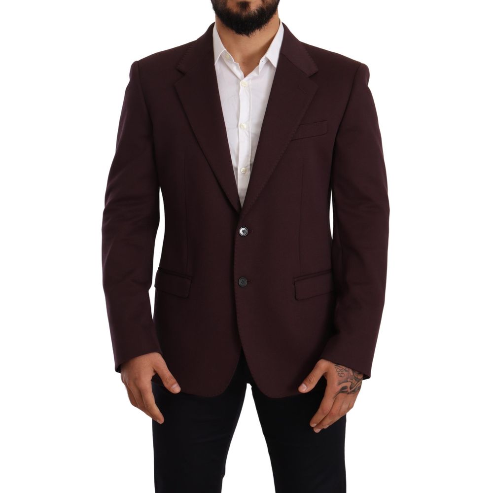 Cotton Blazer — Purple