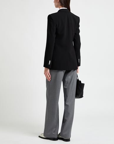Woman Blazer Black Size 0 Triacetate, Polyester