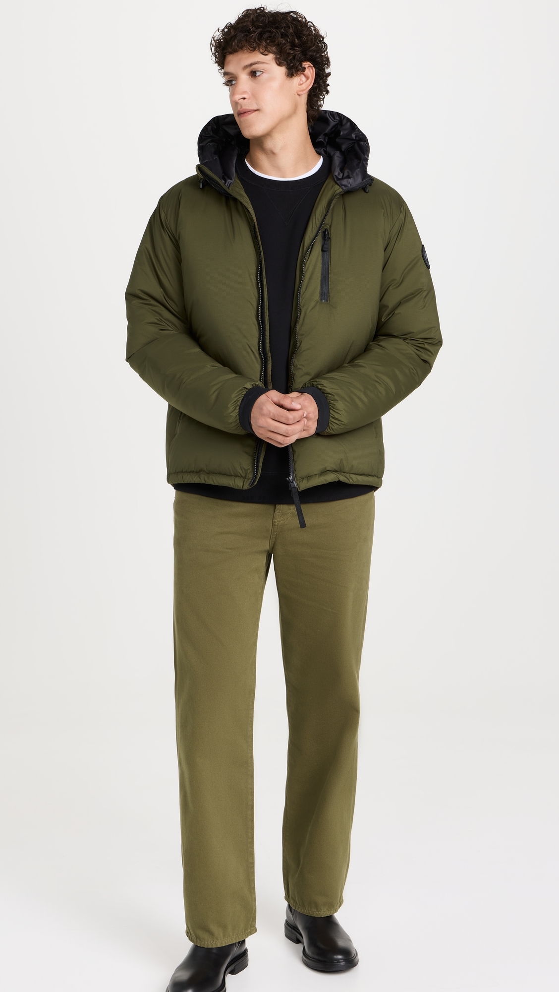 Lodge Hoodie Military Green