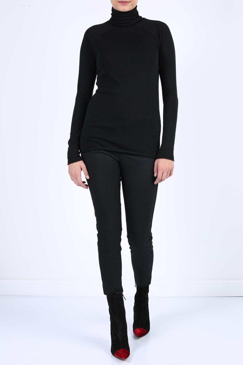 Side-stripe Trousers, Women's, Black