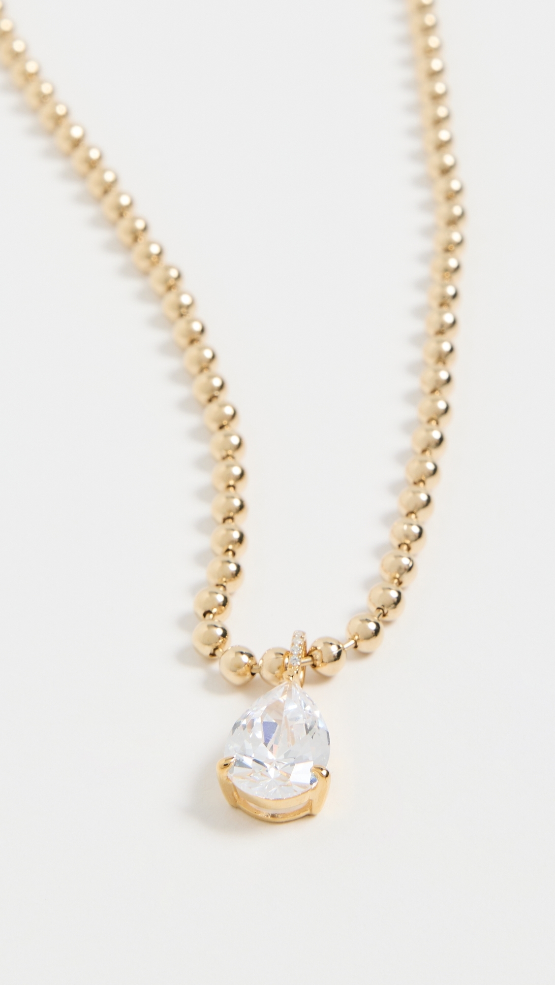Alexa Leigh Power Necklace Yellow Gold One Size