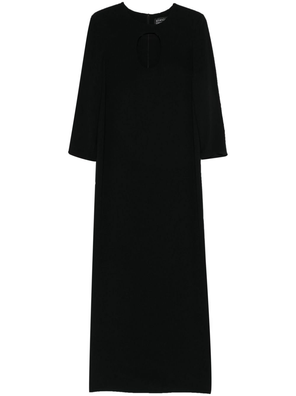 Jean maxi dress - Black
