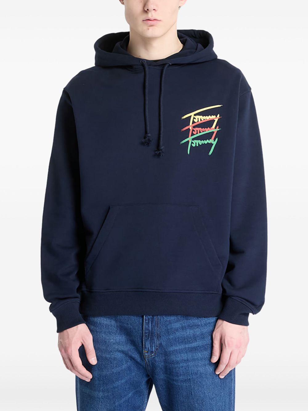 Logo hoodie - Blue