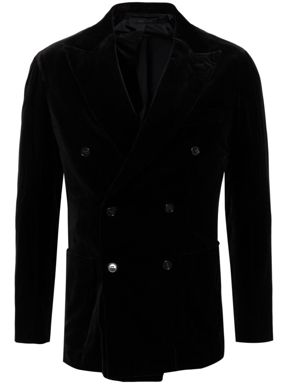 Double-breasted blazer - Black