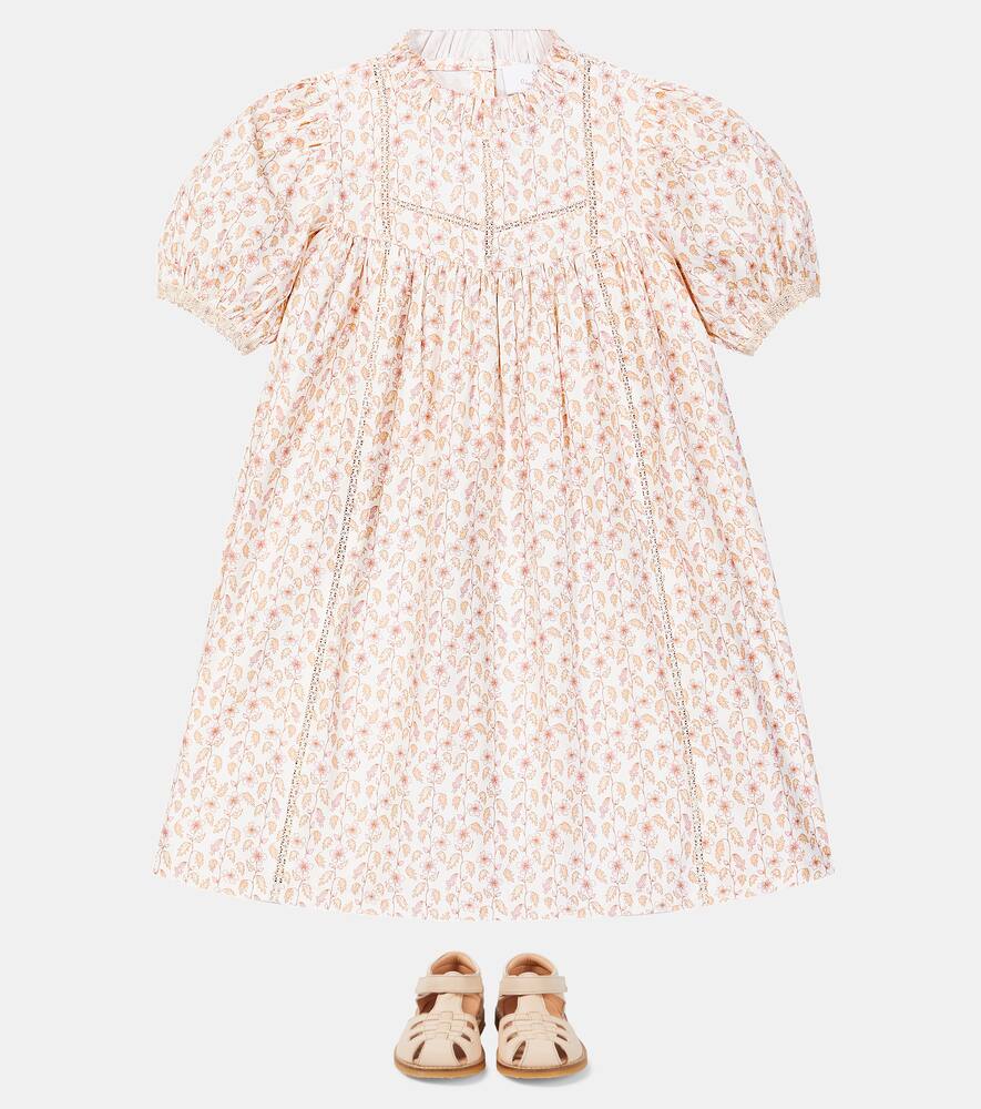 C'era Una Volta Monica printed cotton-blend dress