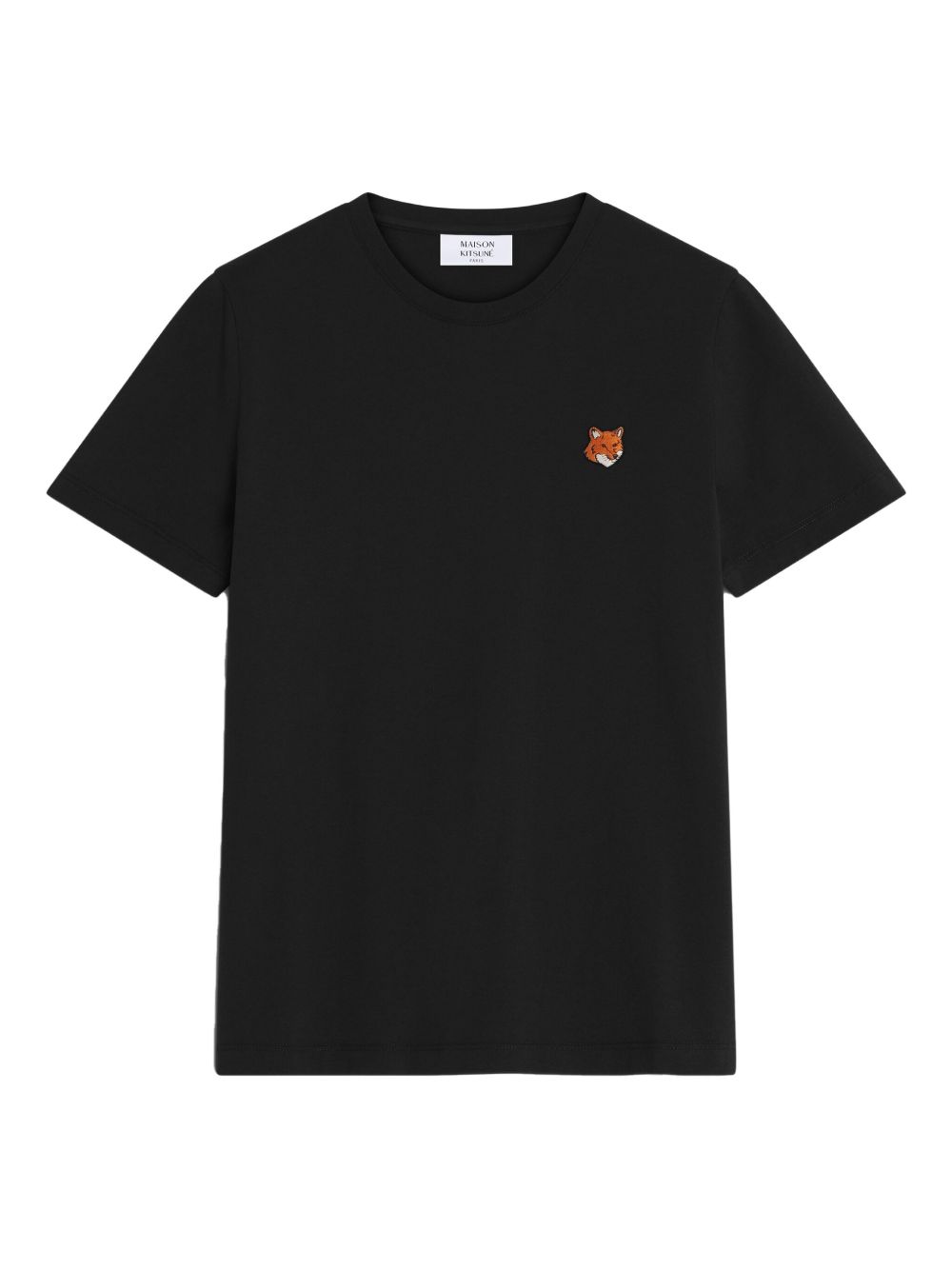 Fox Head Patch T-Shirt — Black