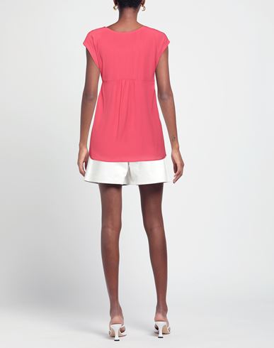 Momoní Woman Top Fuchsia Size 4 Acetate, Silk