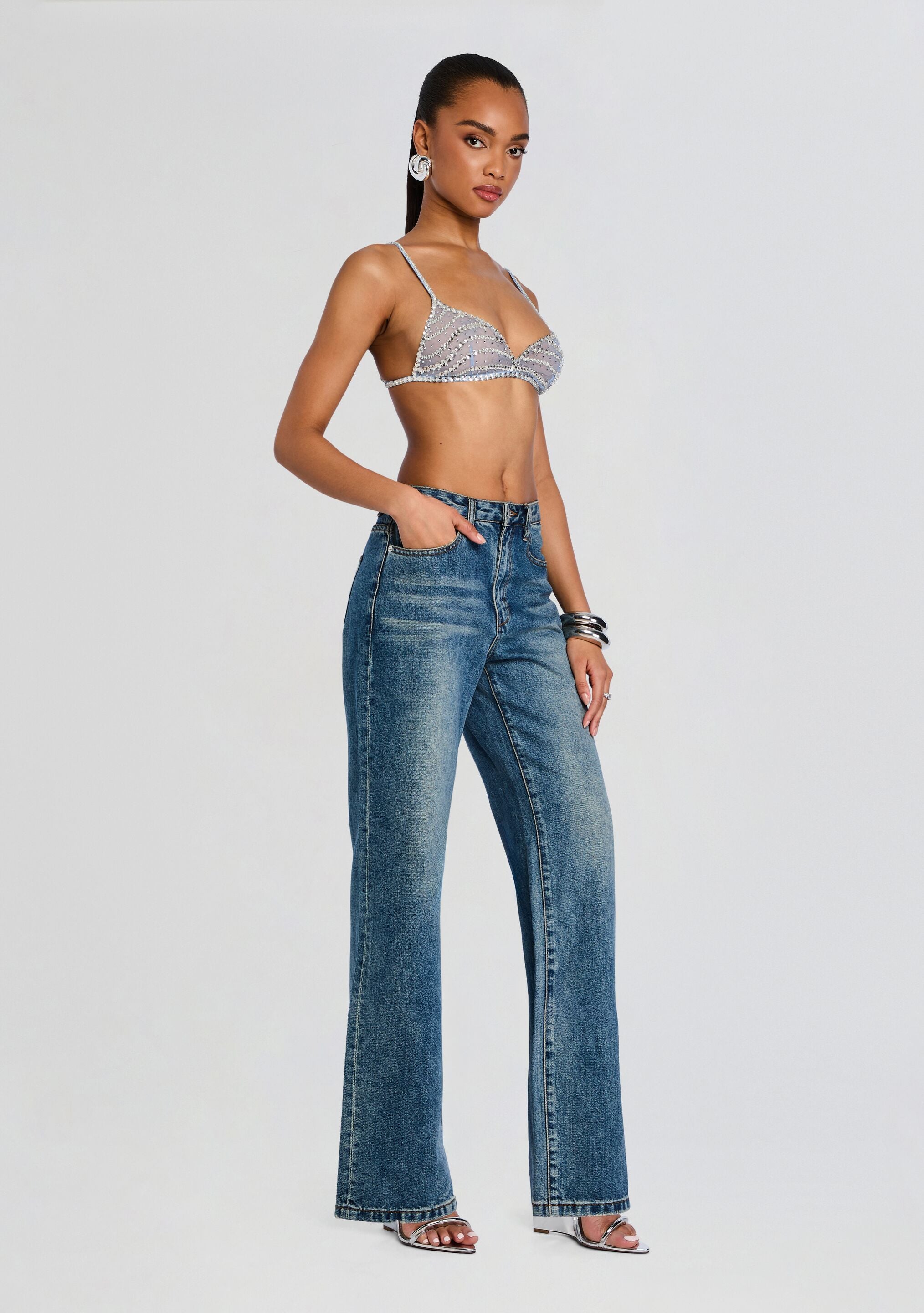 Tansy Embellished Bra