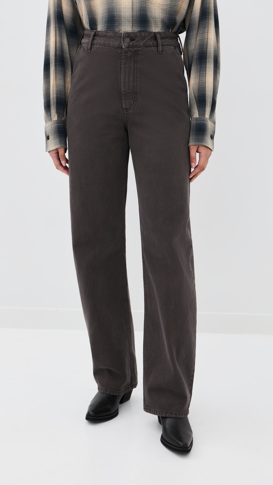Column Leg Jeans Truffle