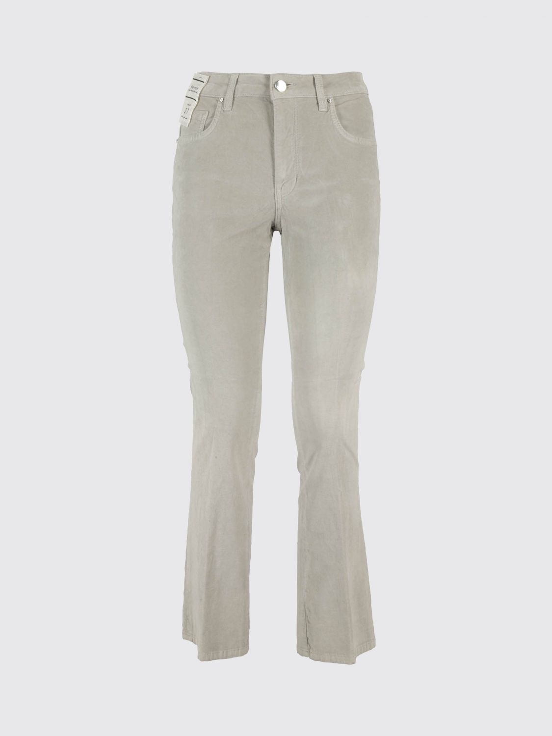 Pants Woman color Dove Grey