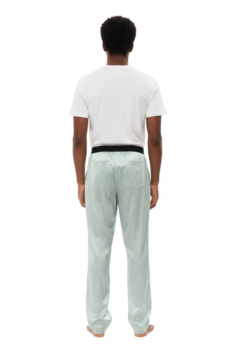 Sage Green Solid Pyjama