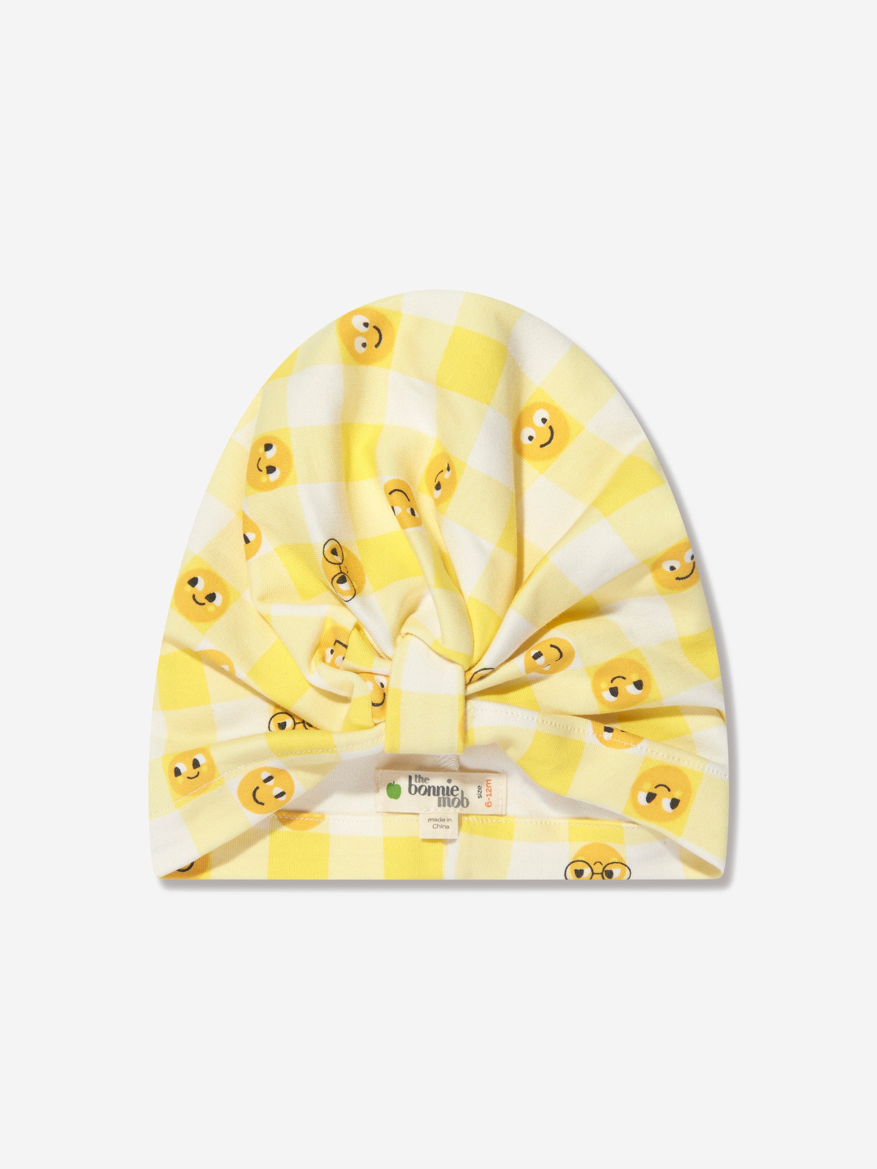 Baby Girls Tiddlywink Turban Hat in Yellow