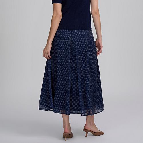 Elle Live Get the Look Printed Chiffon Skirt