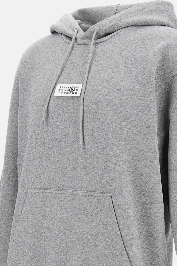 Maison Margiela - hooded sweater front pocket ribbed cuffs he