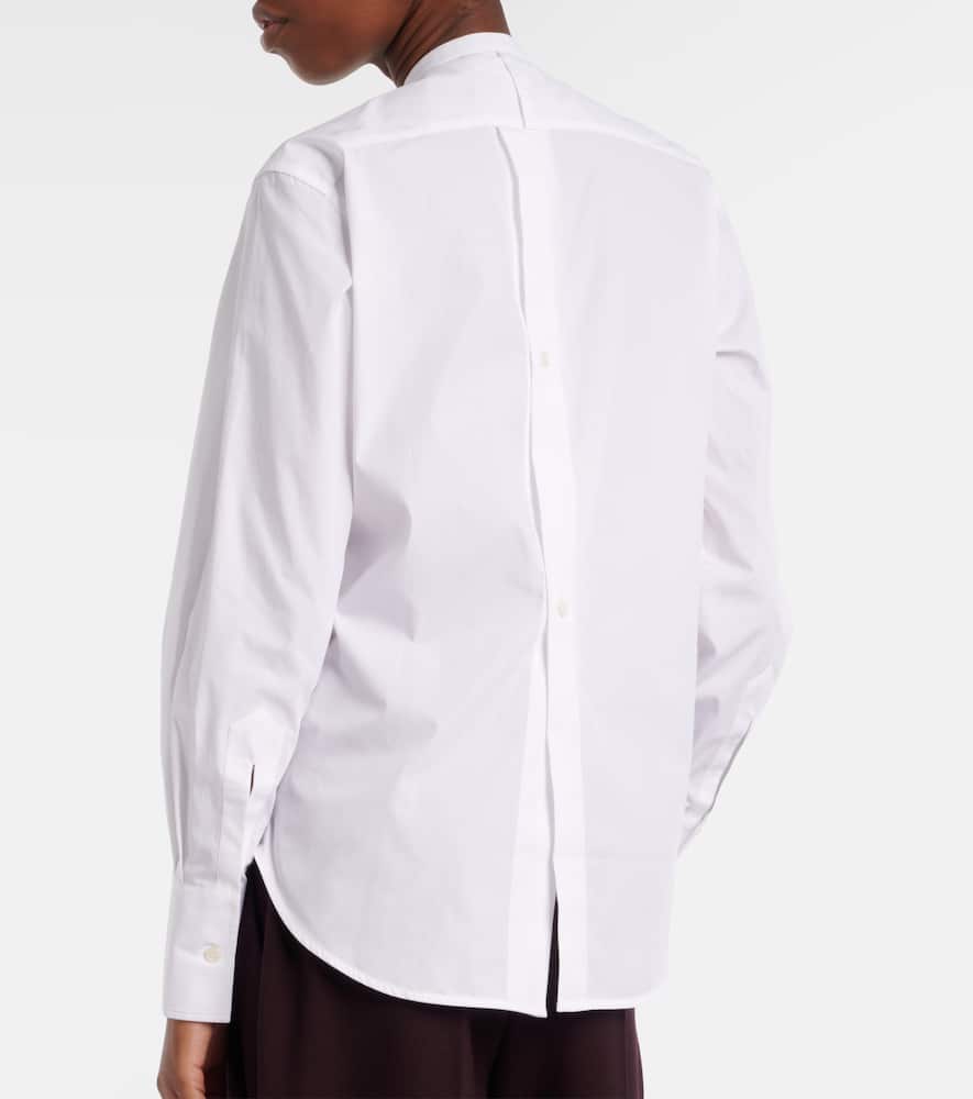 Cotton poplin shirt