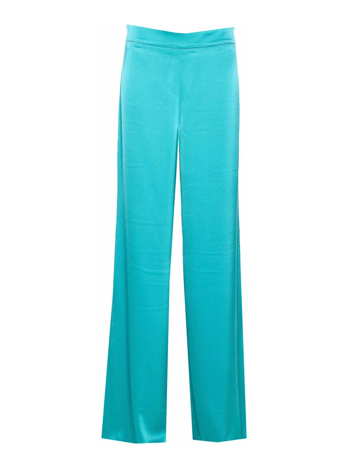 Fely Campo satin trousers - Blue