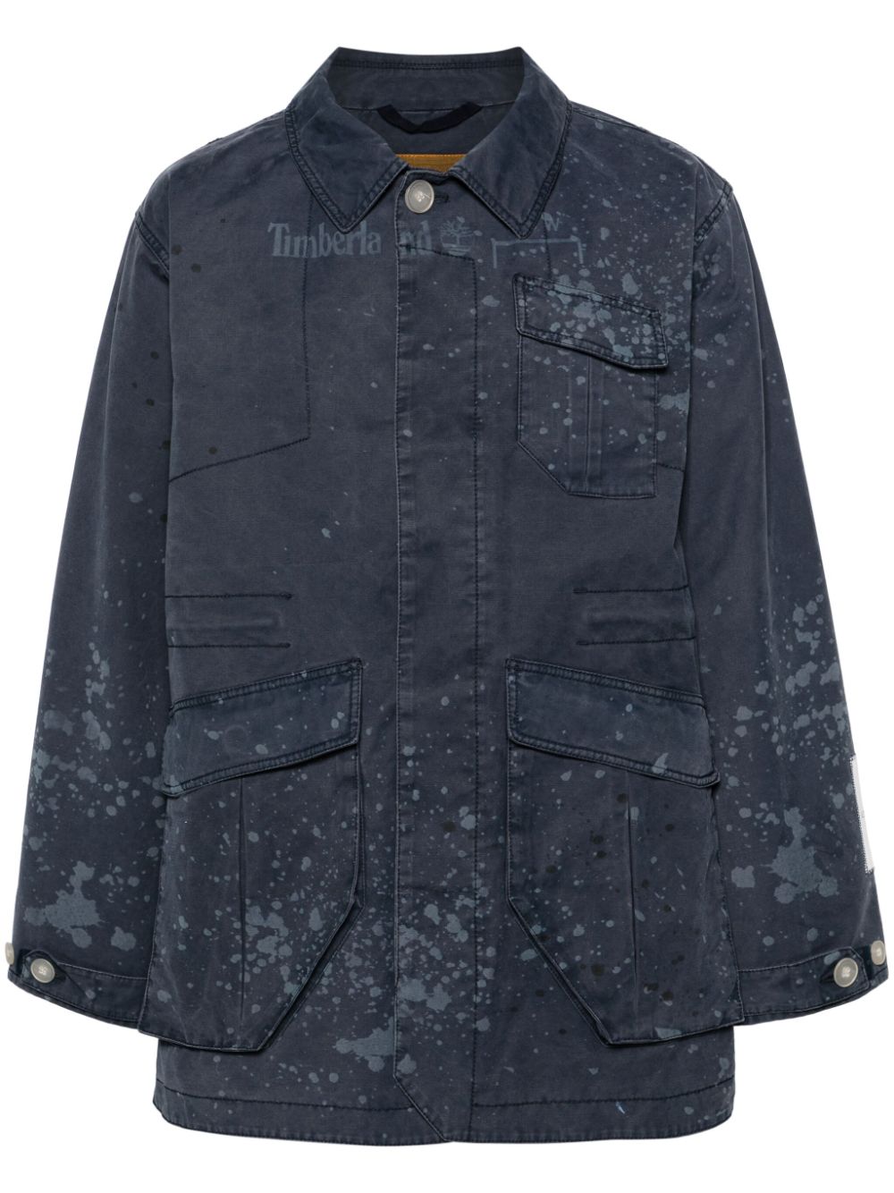 X A-Cold-Wall* cotton chore jacket - Blue