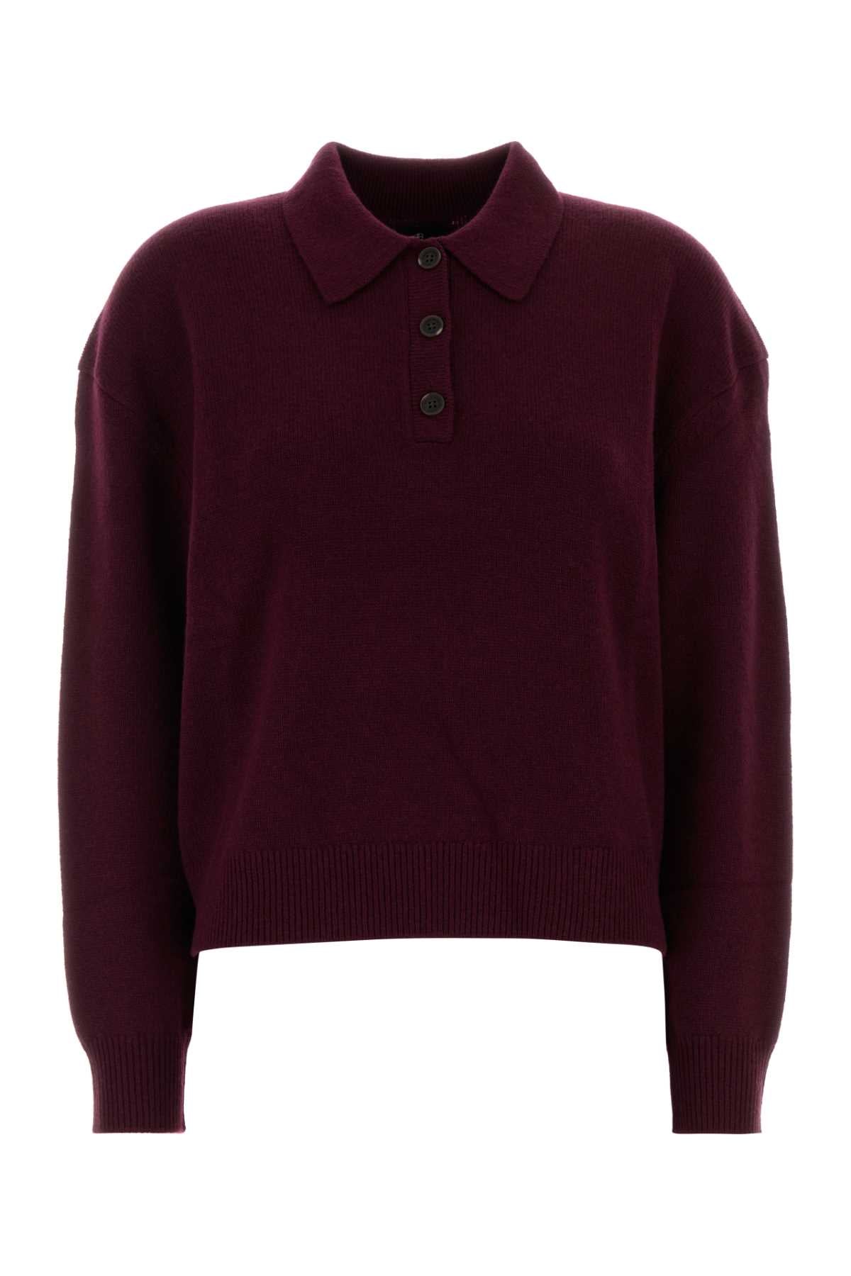 Polo Polo Sweater — Burgundy