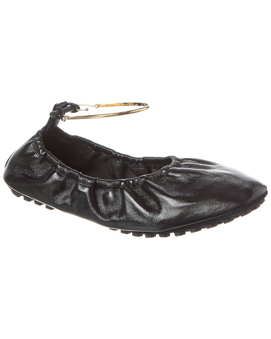 Filo Leather Ballerina Flat