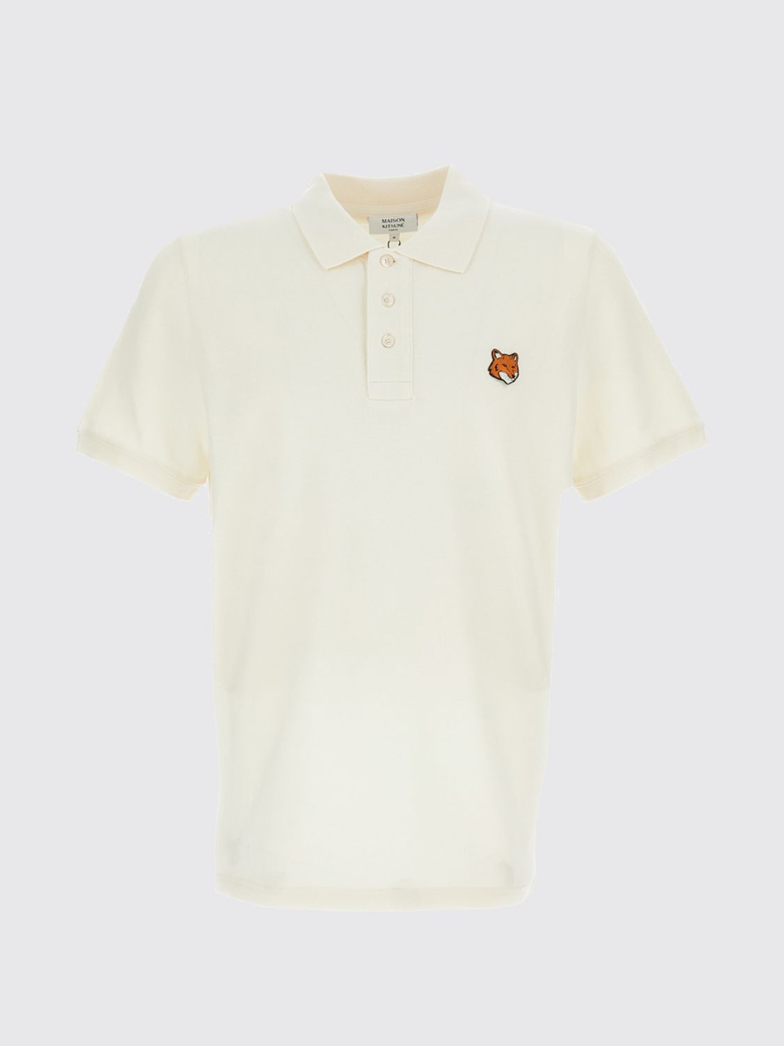 Polo Shirt MAISON KITSUNÉ Men color White