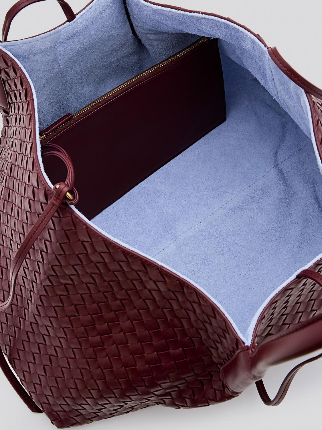Pinacoteca Reversible Intrecciato Leather Tote
