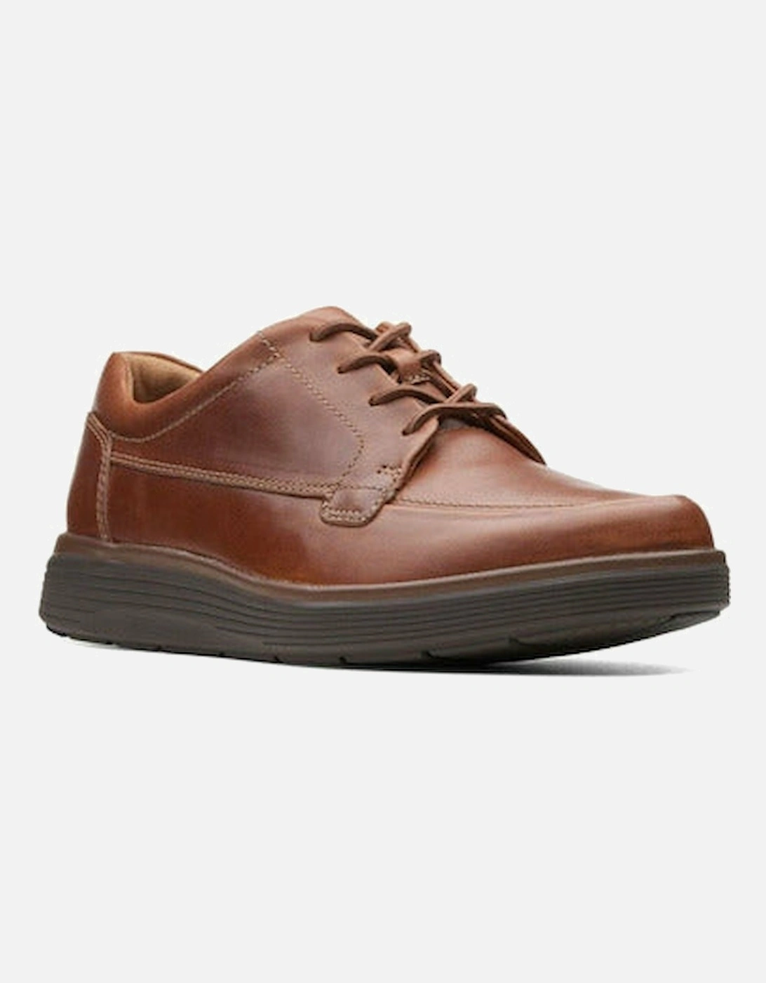 Men's Clarks Un Abode Ease dark tan Extra Wide - Brown
