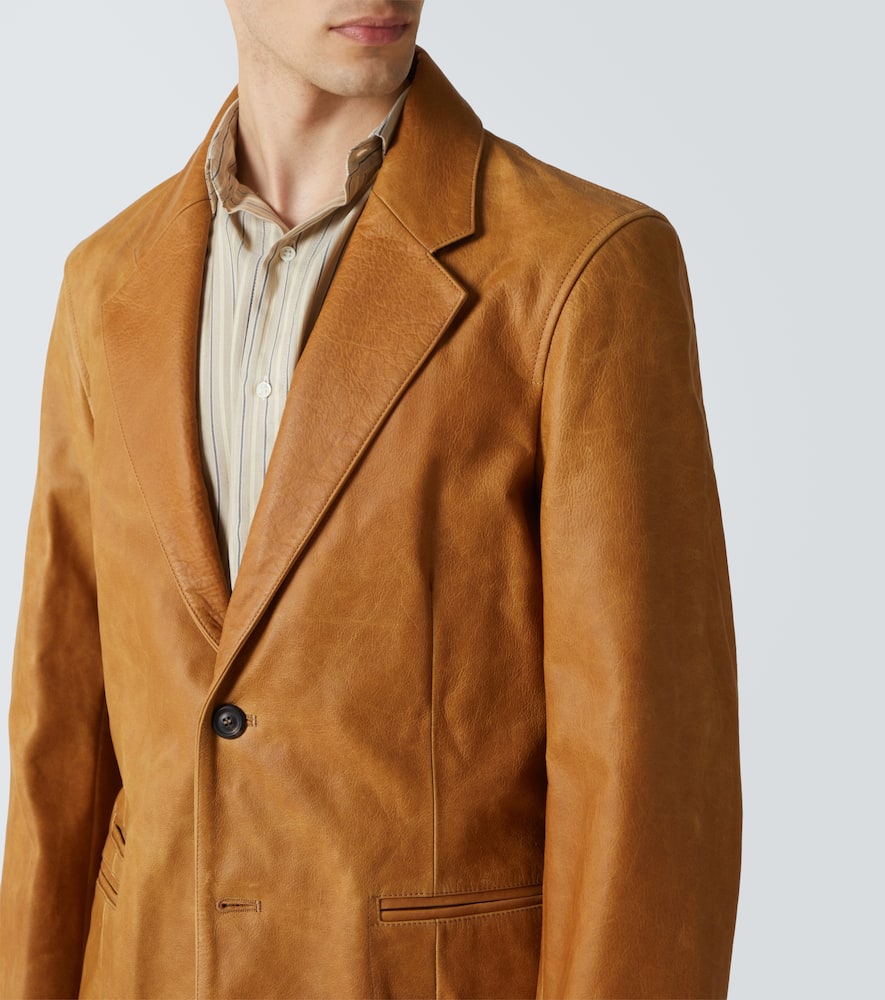 Our Legacy Opening leather blazer