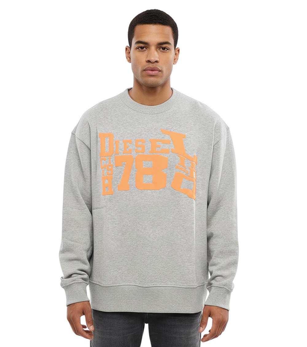 Grey Crew Neck Sweatshirt