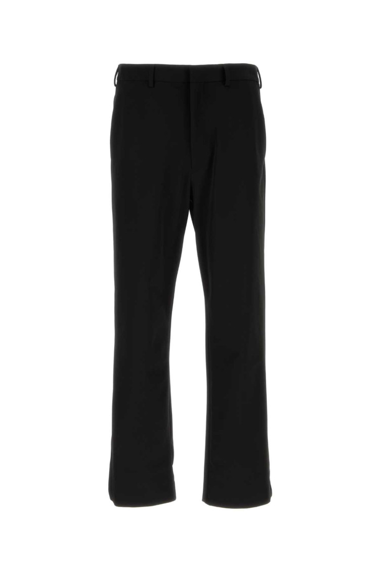 Logo-plaque Cropped Tailored Trousers