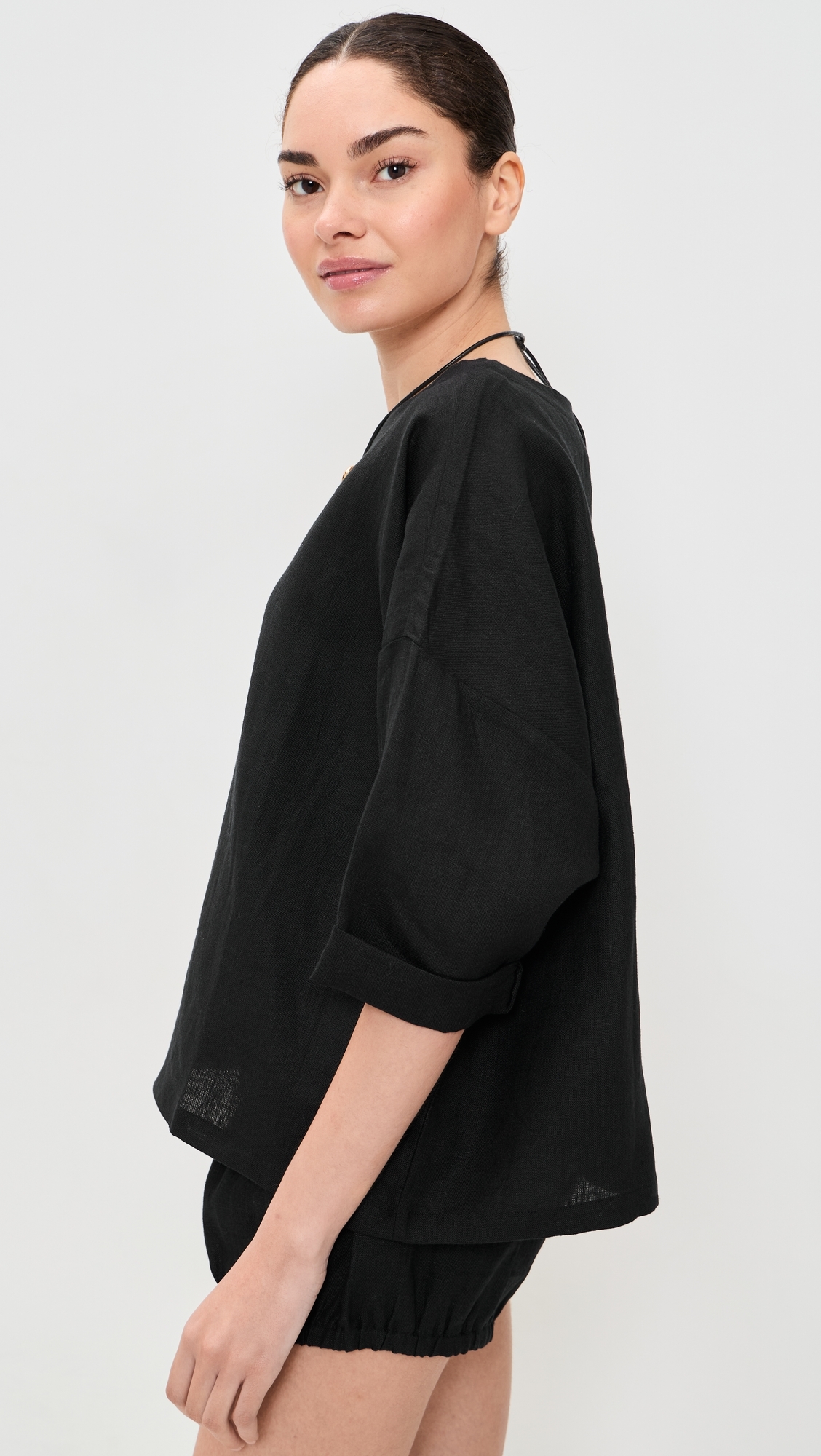 Saria Top Black
