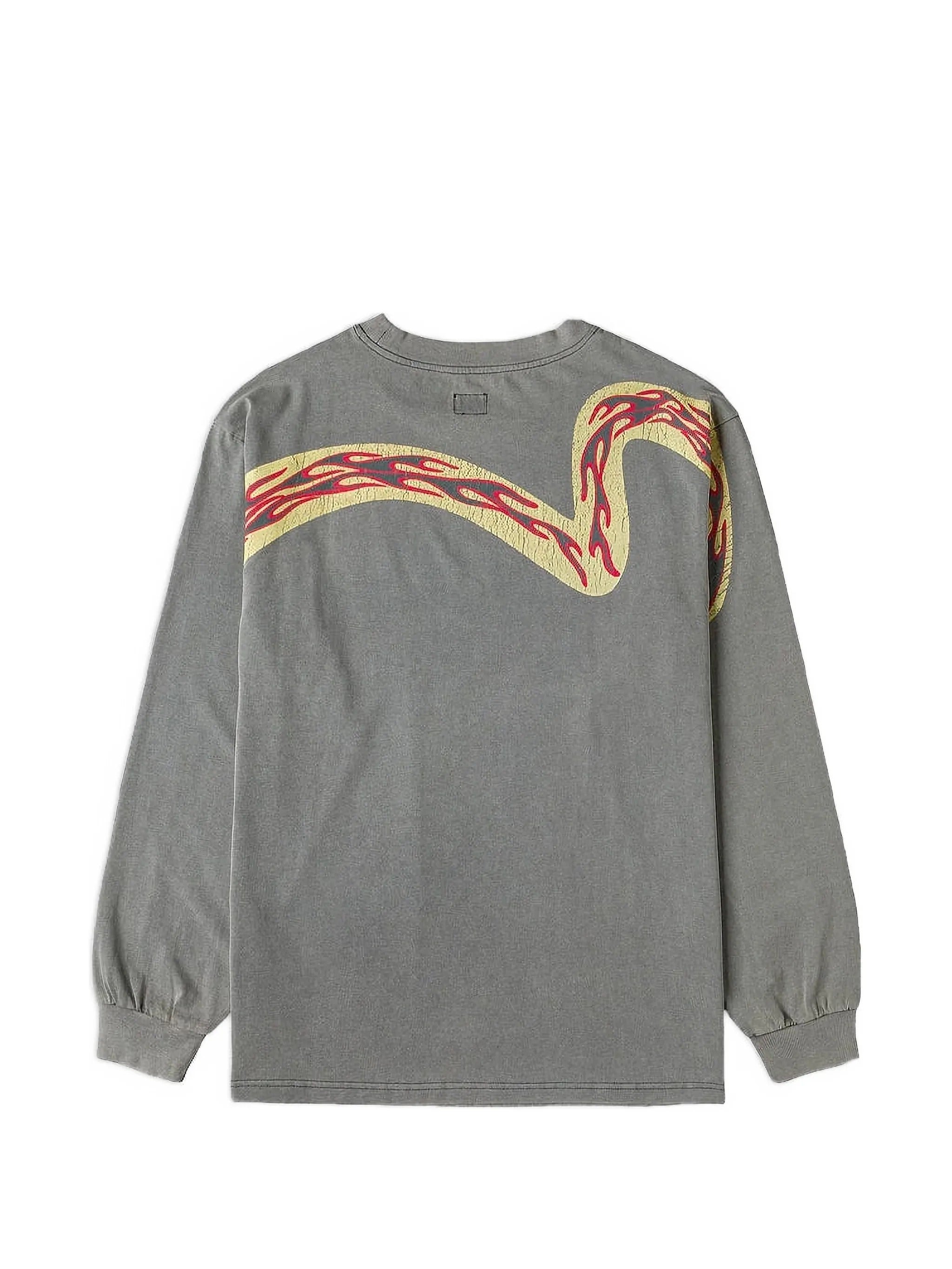 Evisu Ej Fire Daicock Ls Tee