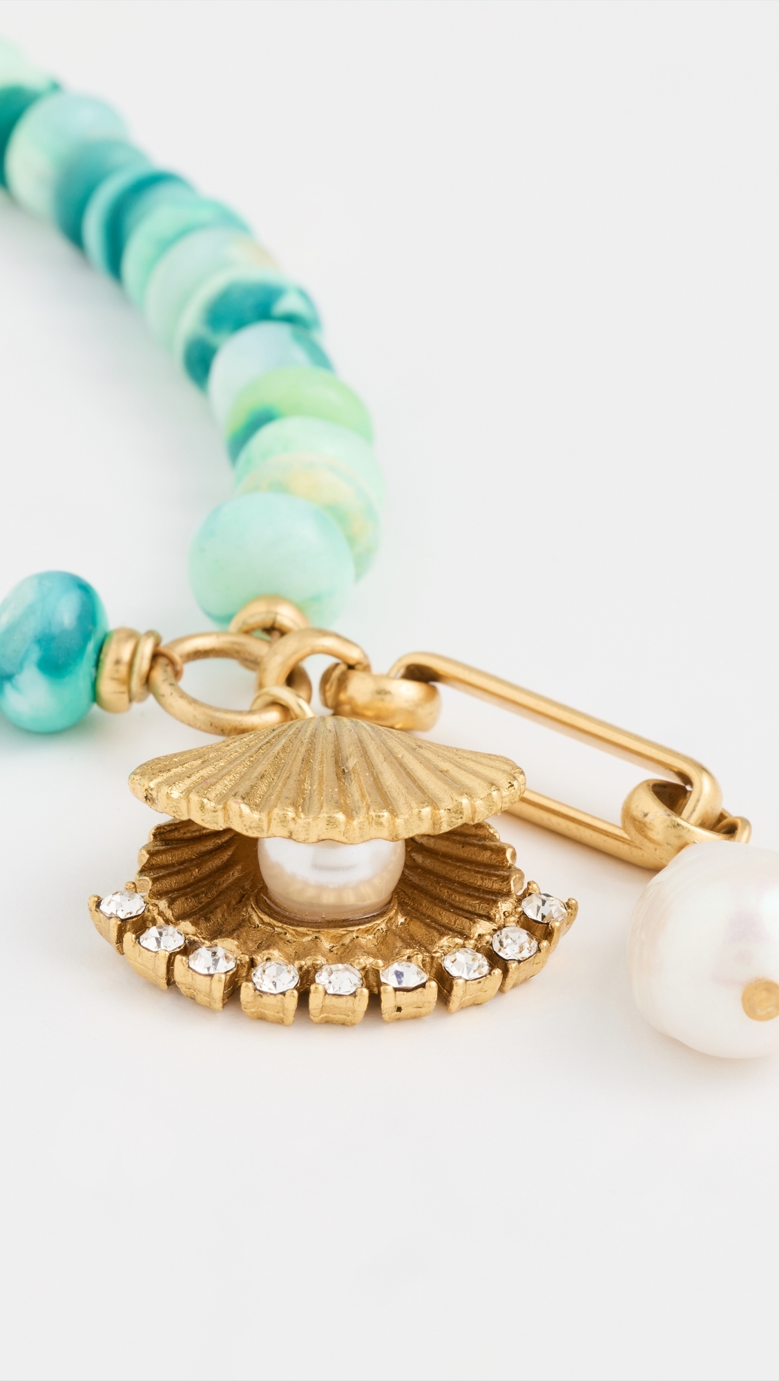 Shellica Necklace Turquoise One Size