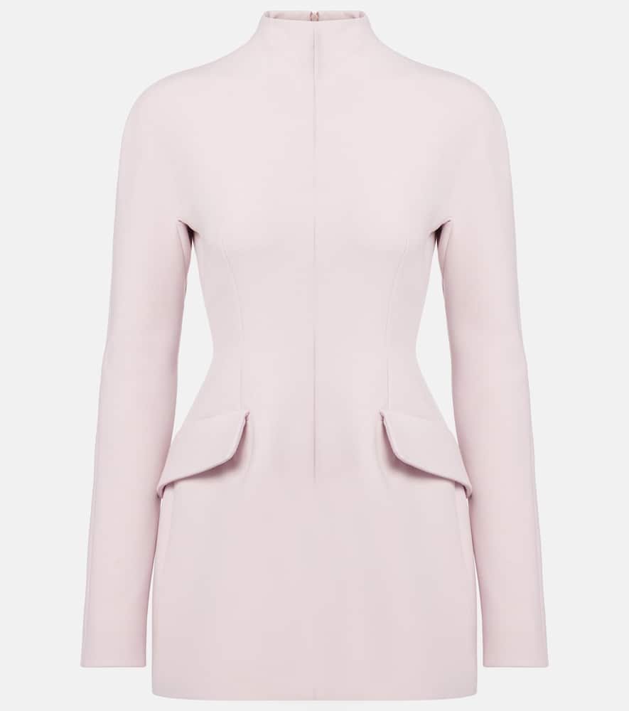 Tefrite crêpe minidress