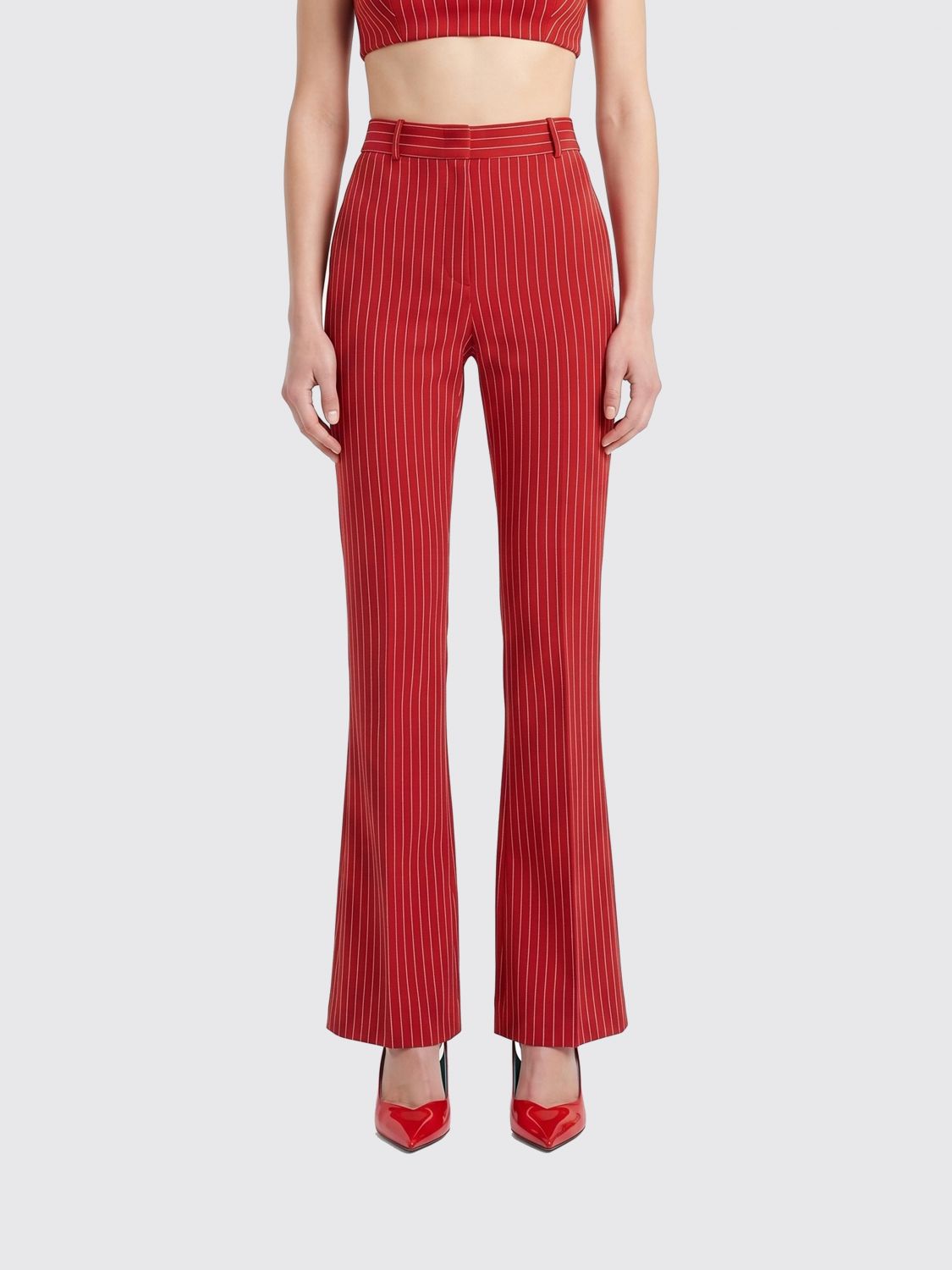 Pants Woman color Red