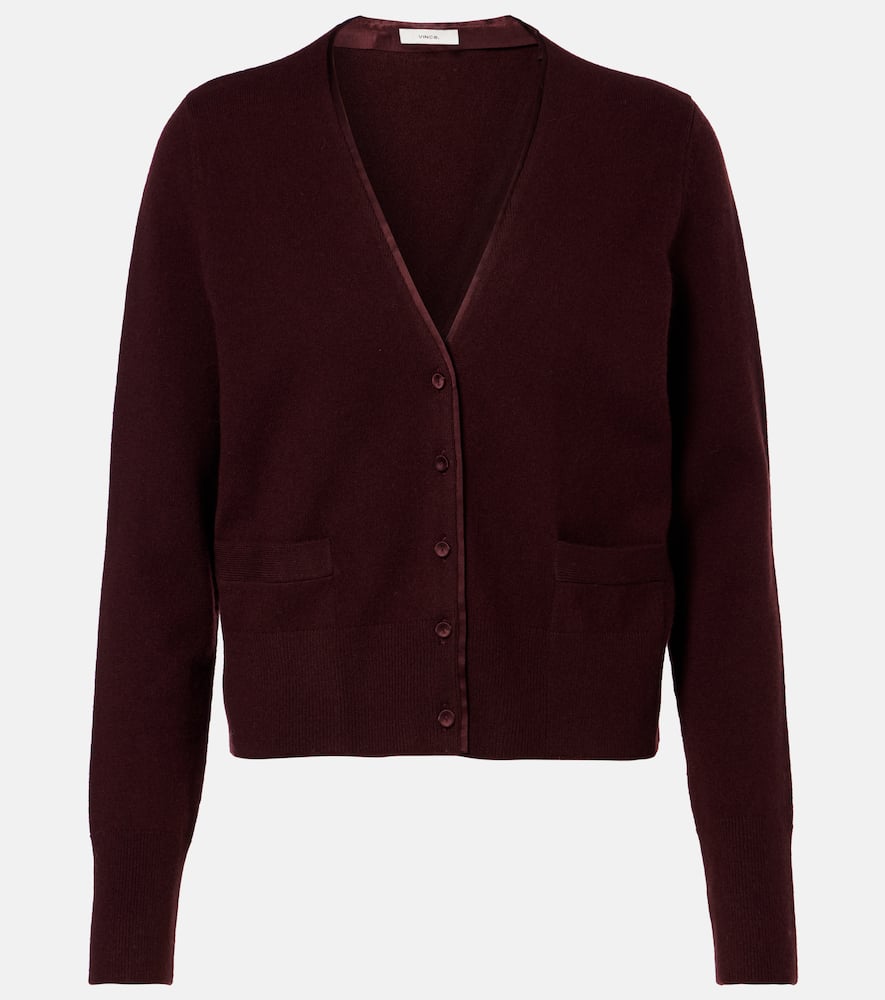 Wool and cashmere-blend cardigan