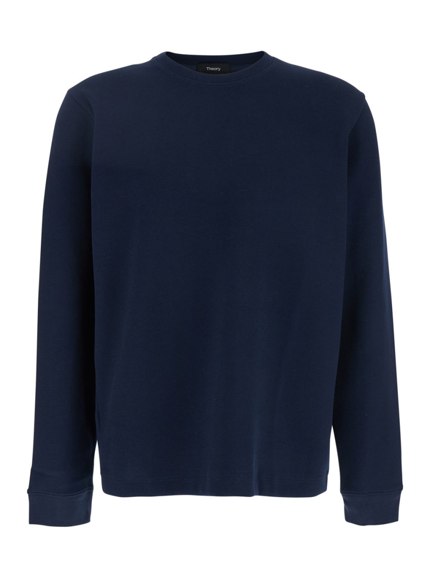 Navy Blue Solid T-Shirts