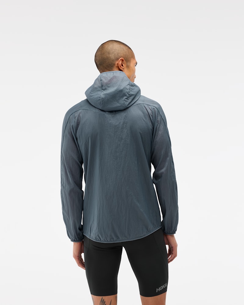 HOKA Men's Skyflow Jacket in Slate Blue