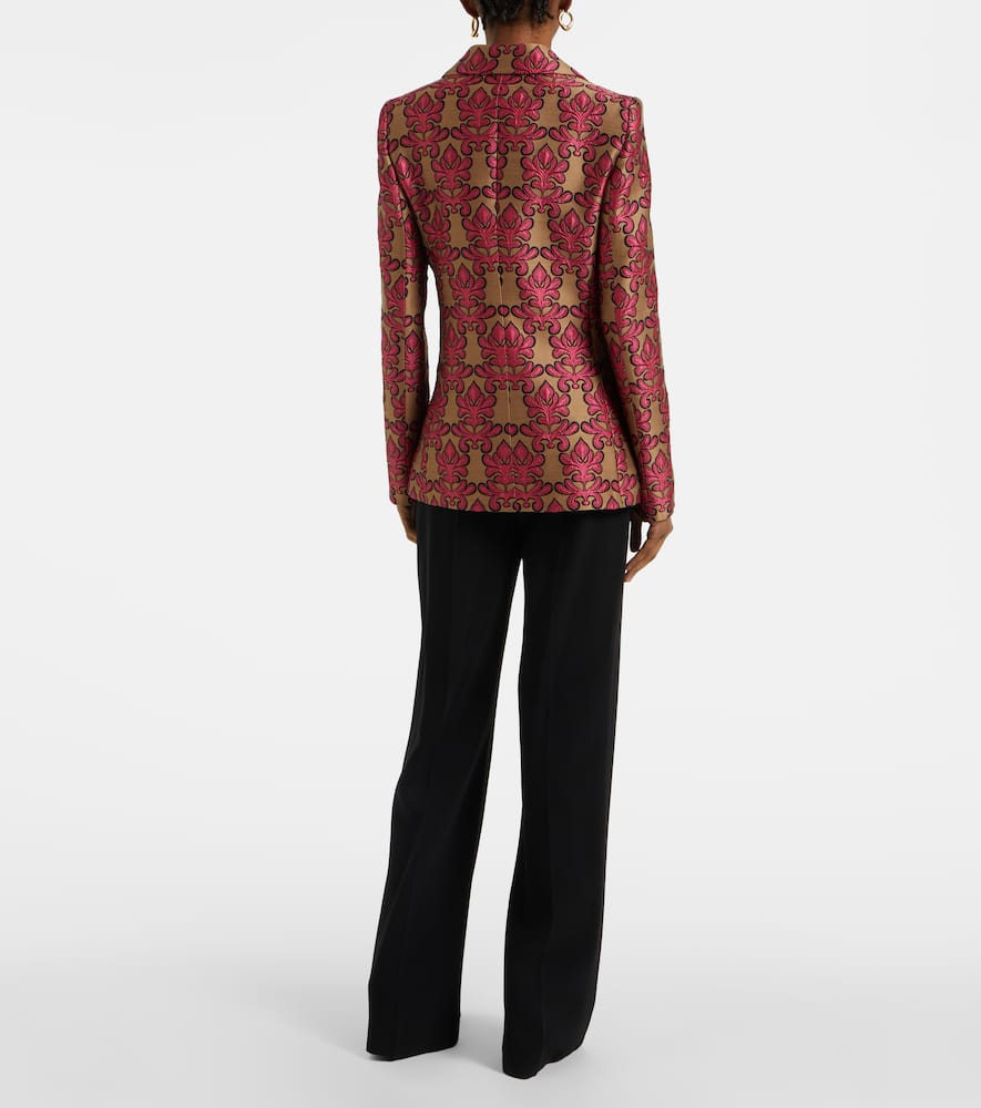 24/7 cotton jacquard blazer
