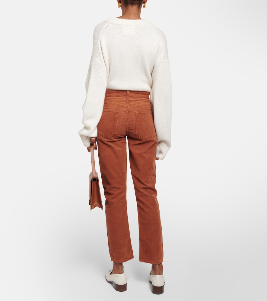 Riley Long straight corduroy pants