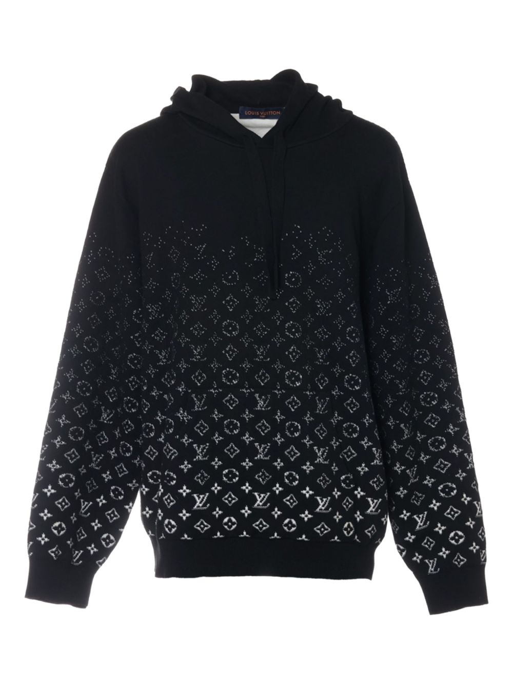 Louis Vuitton Pre-Owned 2022 Monogram hoodie - Black