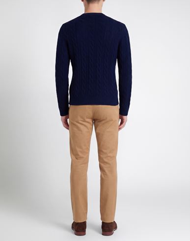 Man Sweater Navy Size 36 Wool, Polyamide