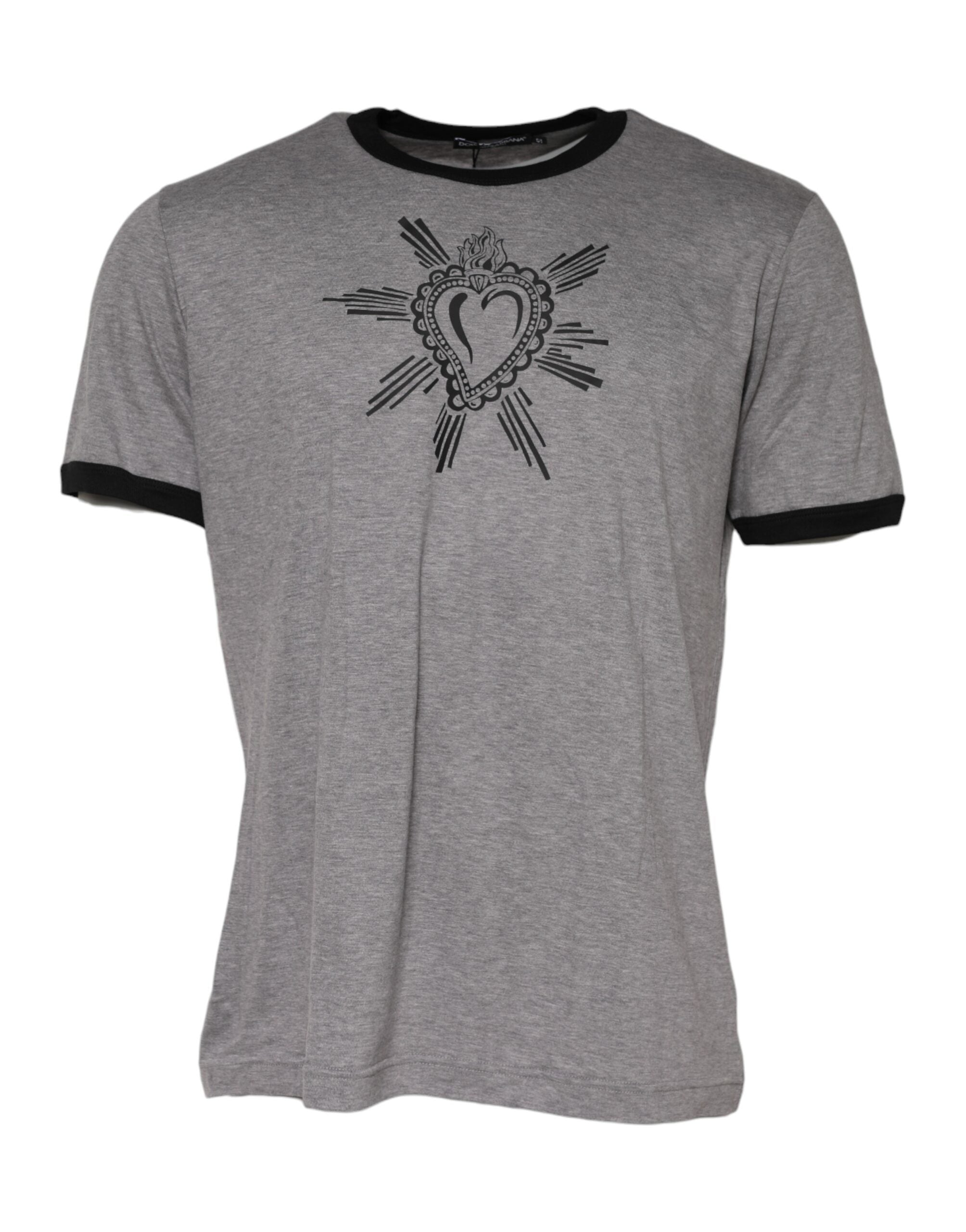 Sacred Heart Graphic T-Shirt — Gray