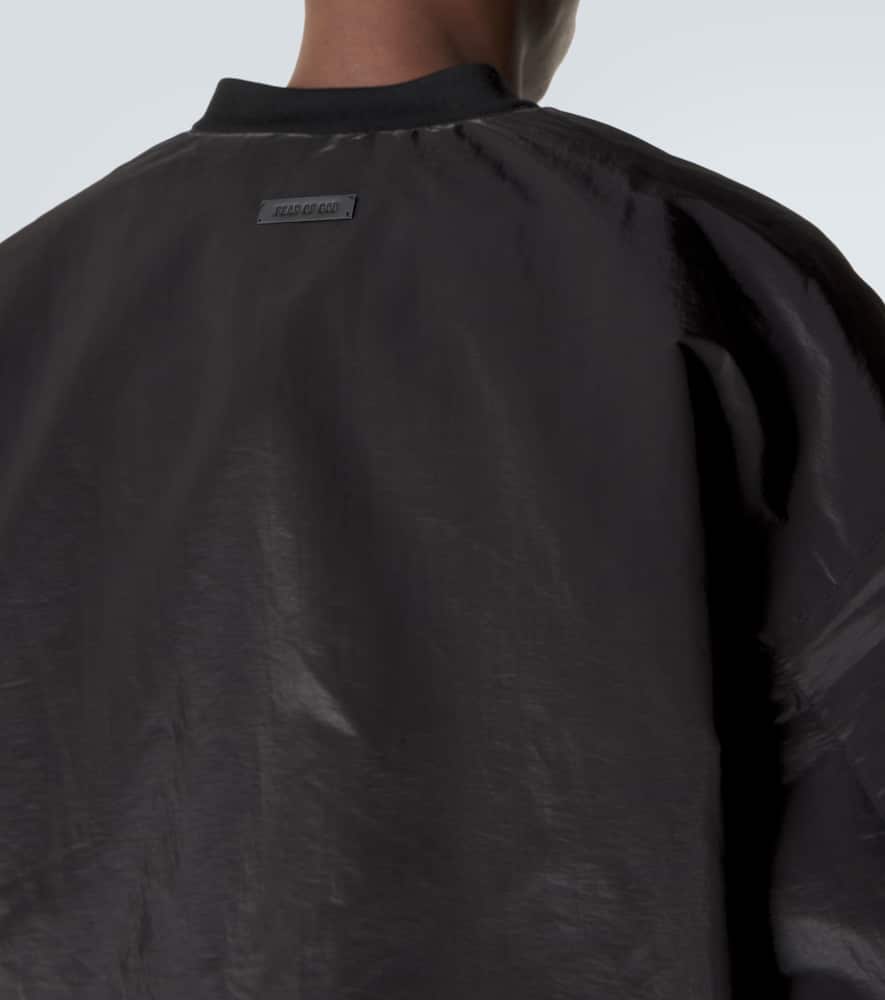 Padded bomber jacket