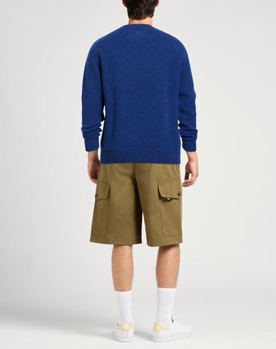 Man Sweater Bright blue Size L Virgin Wool